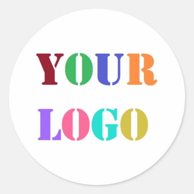 Logo personnalisé ou autocollant promotionnel phot (Devant)