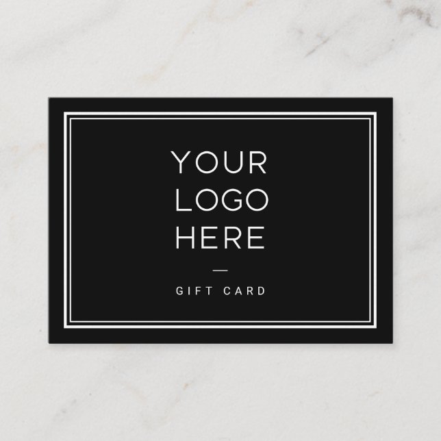 Logo personnalisé professionnel | Certificat cadea (Devant)