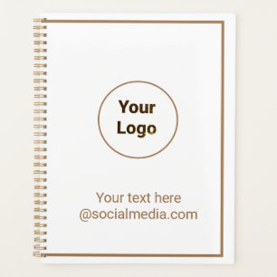 Logo personnalisé simple et élégant ici société
