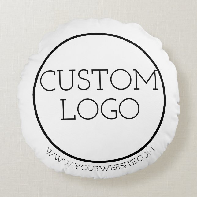 Logo personnalisé, votre Coussin circulaire de sit (Devant)