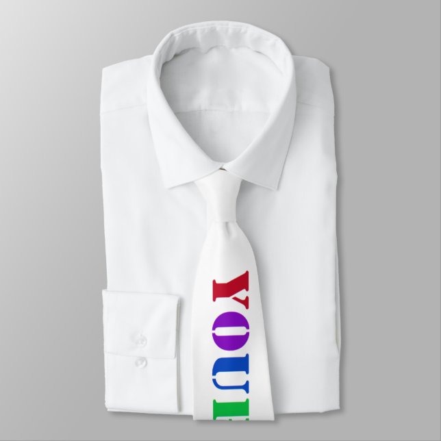 Logo personnalisé Votre Cravate promotionnel d'ent (Attaché)