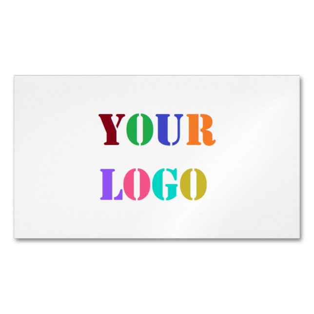 Logo personnalisé Votre Magnet de Carte de visite  (devant)