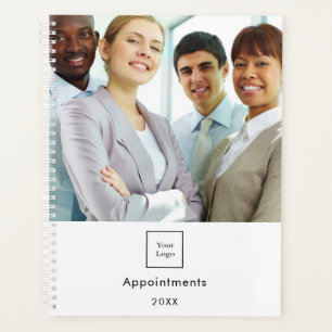 Logo photo d'entreprise équipe blanche QR code 202