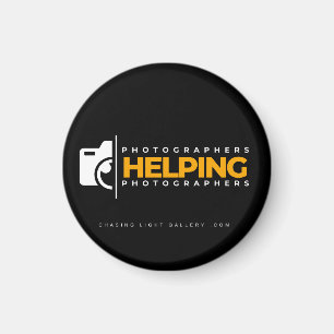 Logo 'PHP' Magnet circulaire