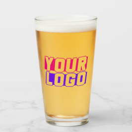Logo-Pint-Glas mit Ihrem Logo Glas