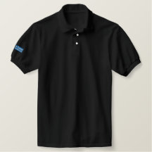 Logo-Polo für das bestickte Gándara-Center