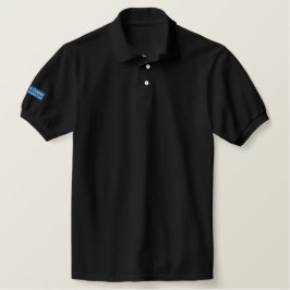 Logo-Polo für das bestickte Gándara-Center