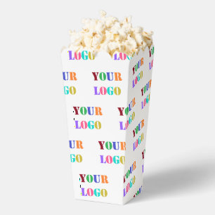 Logo-Popcornbox für Ihr Unternehmen anpassen Geschenkschachtel
