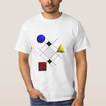 Logo pour la prospérité artistique T-shirt hommes