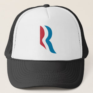 Logo-Präsident 2012 Mitt Romneys "R" Truckerkappe