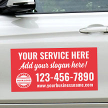 Logo professionnel moderne rouge blanc