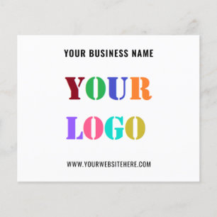 Logo professionnel personnalisé et prospectus prom