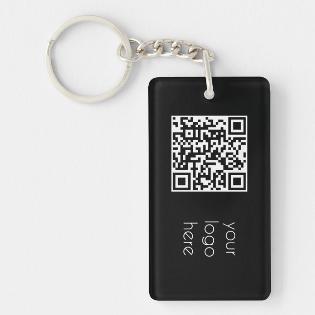 Logo professionnel QR Code noir (Devant)