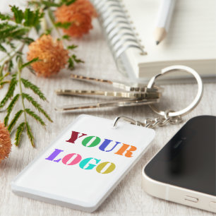 Logo Promotionnel Cadeau Porte - clé d'affaires pe