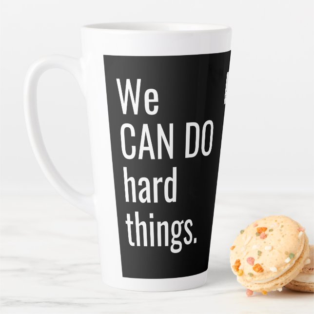 Logo promotionnel Latte Mug Business No Minimum (En situation)