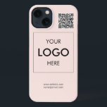 Logo QR Code Business Beruflich iPhone Case iPhone Hülle<br><div class="desc">Fügen Sie Ihr Logo hinzu.</div>