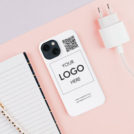 Logo QR Code Business Beruflich iPhone Case iPhone Hülle