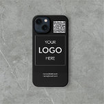 Logo QR Code Business Beruflich iPhone Case iPhone Hülle<br><div class="desc">Fügen Sie Ihr Logo hinzu.</div>