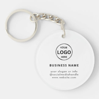 Logo Qr Code Business Moderne Simple Acrylique