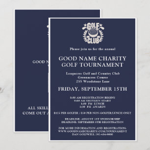 Logo QR-Code für Charity-Golfturnier Einladung