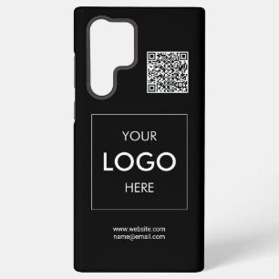 Logo QR-Code Schwarz Samsung Galaxy Hülle