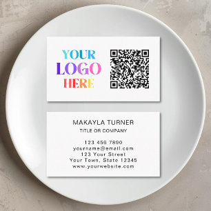 Logo QR-Code Visitenkarte