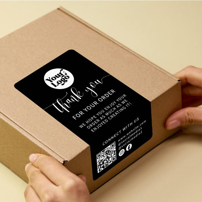 Logo-QR-Paket Black Box-Siegel (Von Creator hochgeladen)