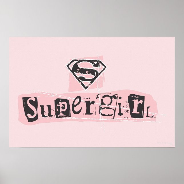 Logo-Ransom für Supergirl Poster (Vorne)