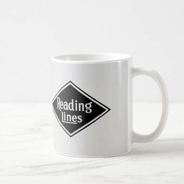 Logo Reading Railroad Company Kaffeetasse (Rechts)