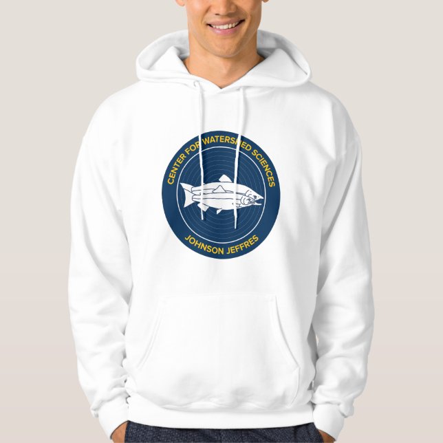 Logo + Regenbogen Schwanz Hoodie (Vorderseite)