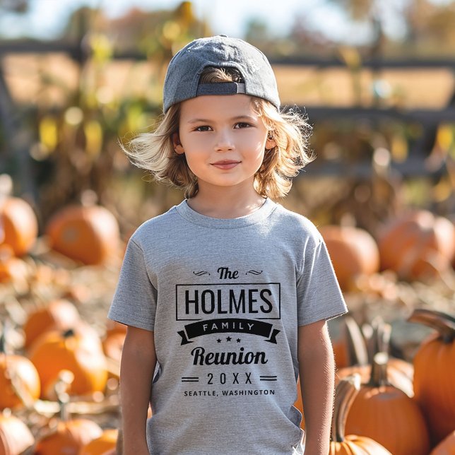 Logo Retro Moderne Famille Reunion (Créateur téléchargé)