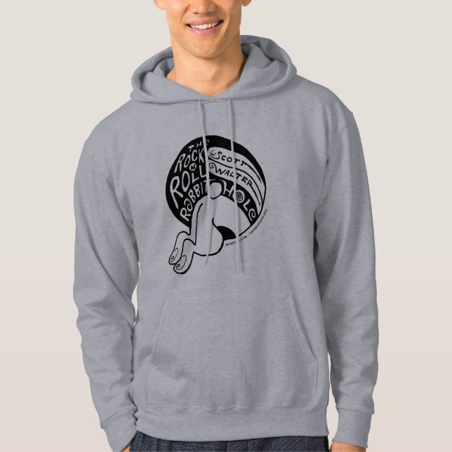 Logo "Rock & Roll Rabbit Hole" Hoodie (Vorderseite)