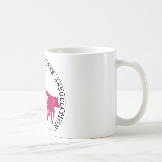 Logo-Rose Tassen-Cabernets CHA Interieur Blanc Kaffeetasse (Rechts)