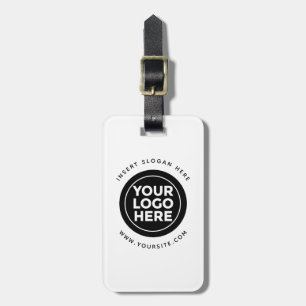 Logo Round Custom Your Company Gepäckanhänger