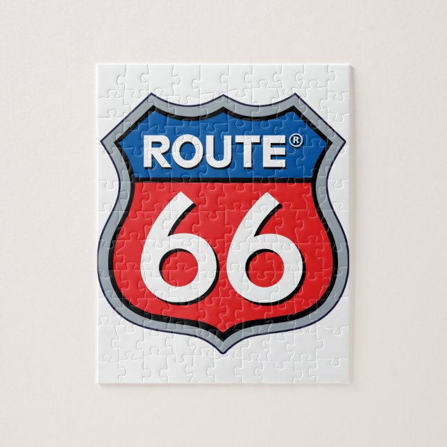 Logo "Route 66" (Vertikal)