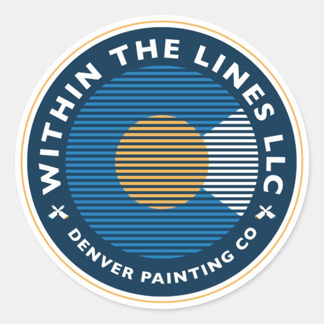 Logo Runder Aufkleber (Vorderseite)