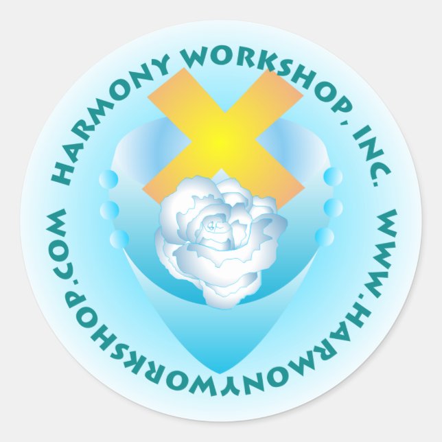 Logo Runder Aufkleber (Vorderseite)