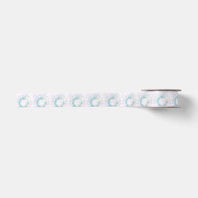 Logo-Satin 1,5 Zoll-Band Satinband (Vorderseite)