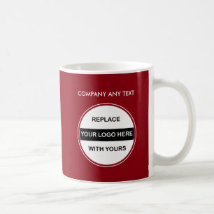 Logo-Schablonen-Tassen Kaffeetasse