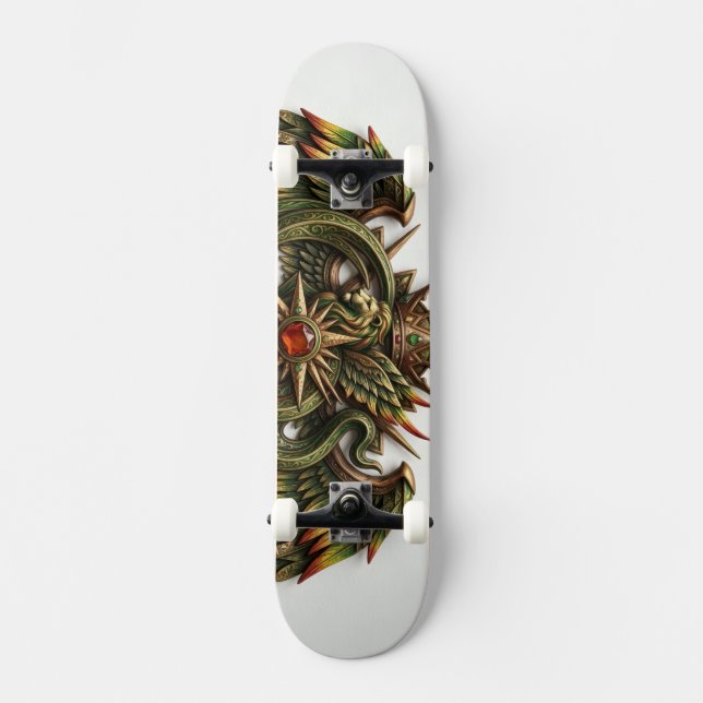 logo schimeri rasta  skateboard (Vorderseite)