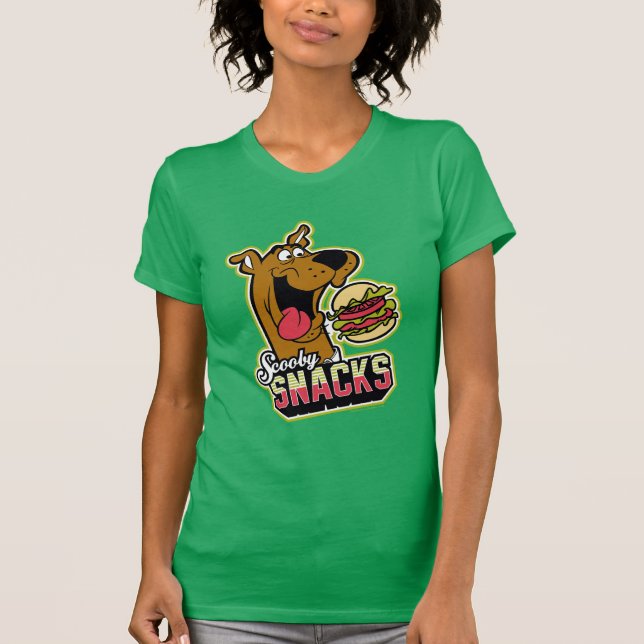 Logo "Scooby-Doo "Scooby Snacks" T-Shirt (Vorderseite)