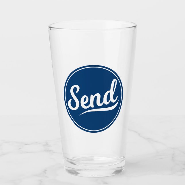 Logo senden glas (Vorderseite)
