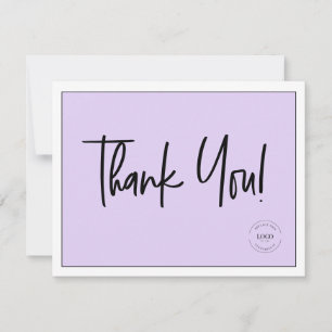 Logo simple Black Purple Company Logo Merci social
