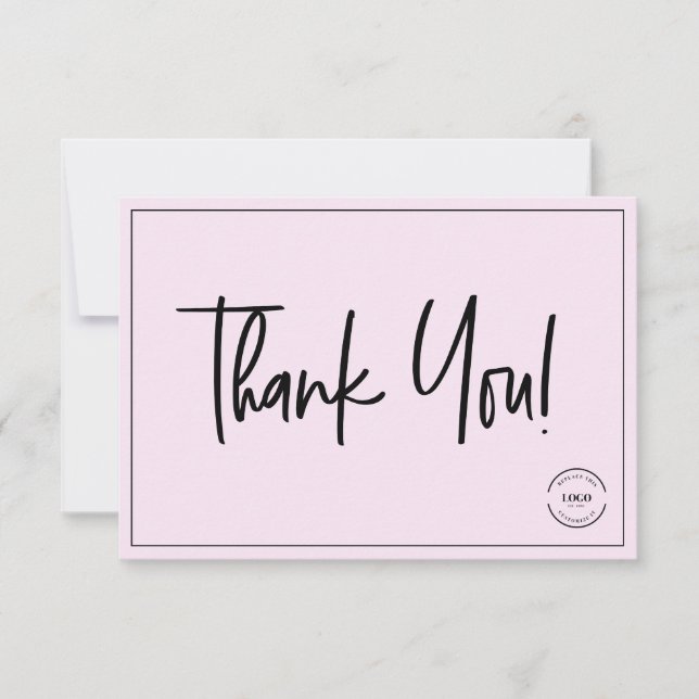Logo simple Black Rose Company Logo Merci personna (Devant)