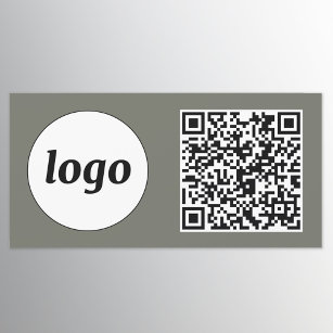 Logo simple et texte professionnel QR Code Sage Gr