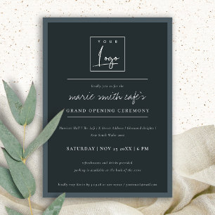 Logo simple minimal Business Grand Invitation d'ou