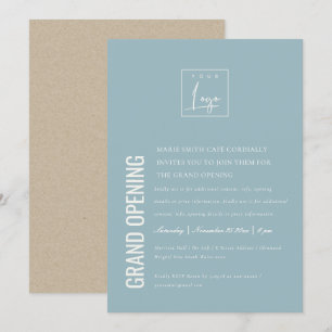 Logo simple minimal Business Grand Invitation d'ou