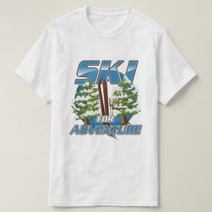 Logo "Ski for Adventure" T-Shirt