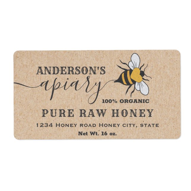 Logo-Skript für Kraft-Bienen-Honigklee (Vorne)