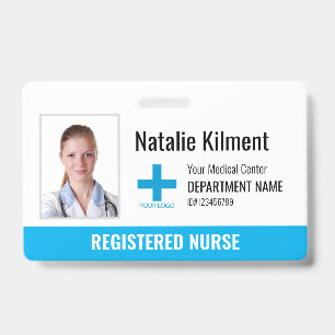 Logo "Sky Blue" für das Foto "Krankenhaus Mitarbei Ausweis